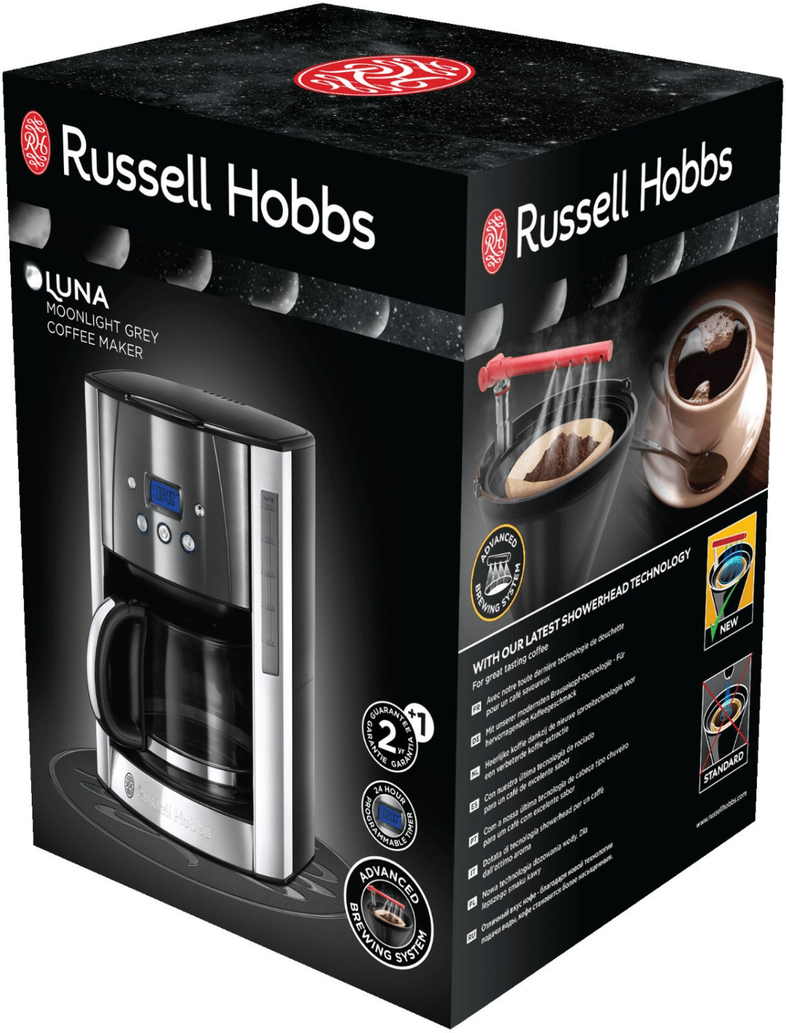 Russell Hobbs Luna Moonlight grey (23241-56) Filterkaffeemaschine
