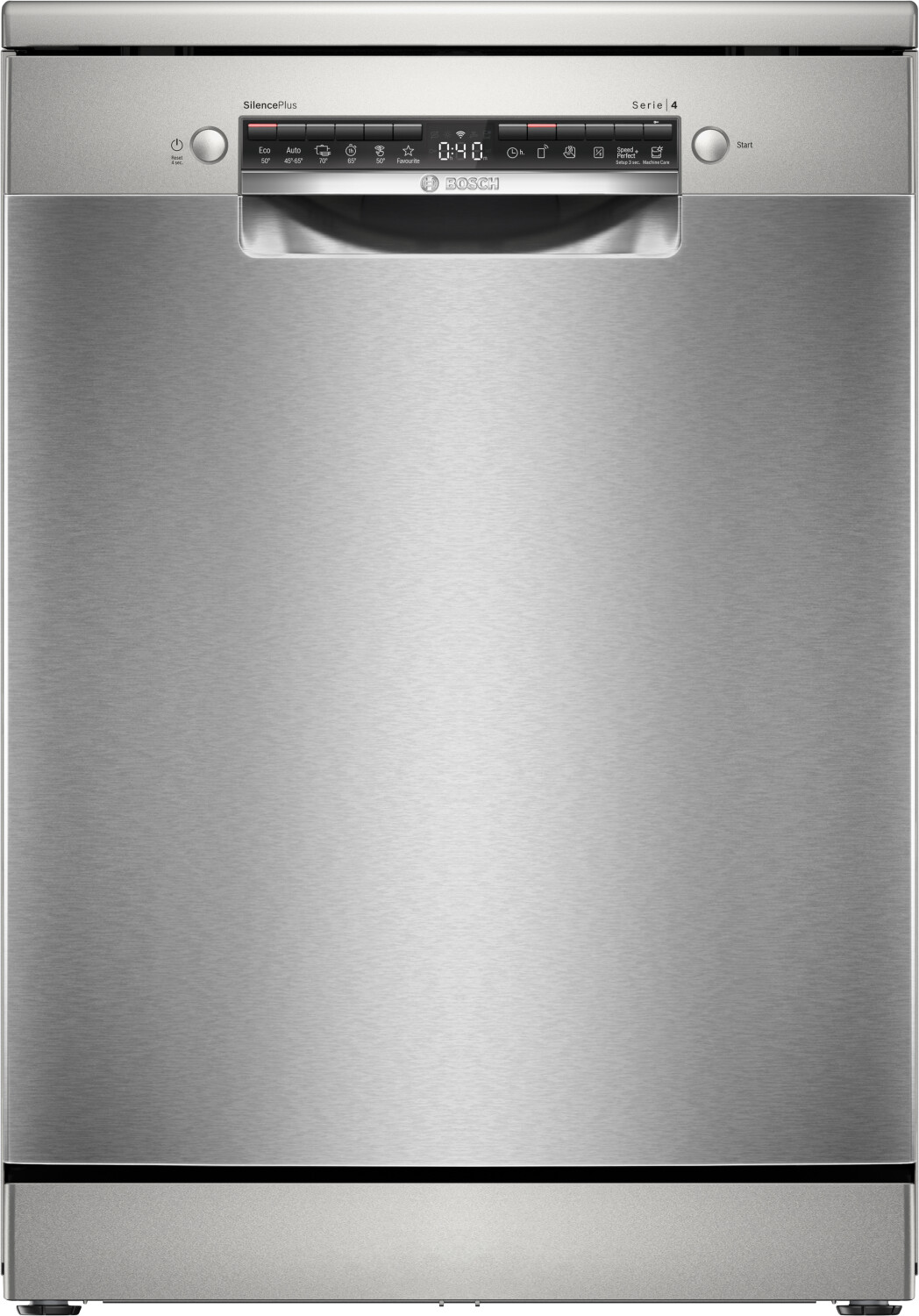 Bosch SMS4EVI08E Smarter Geschirrspüler Freistehend 60 cm, Serie 4, Besteckschublade