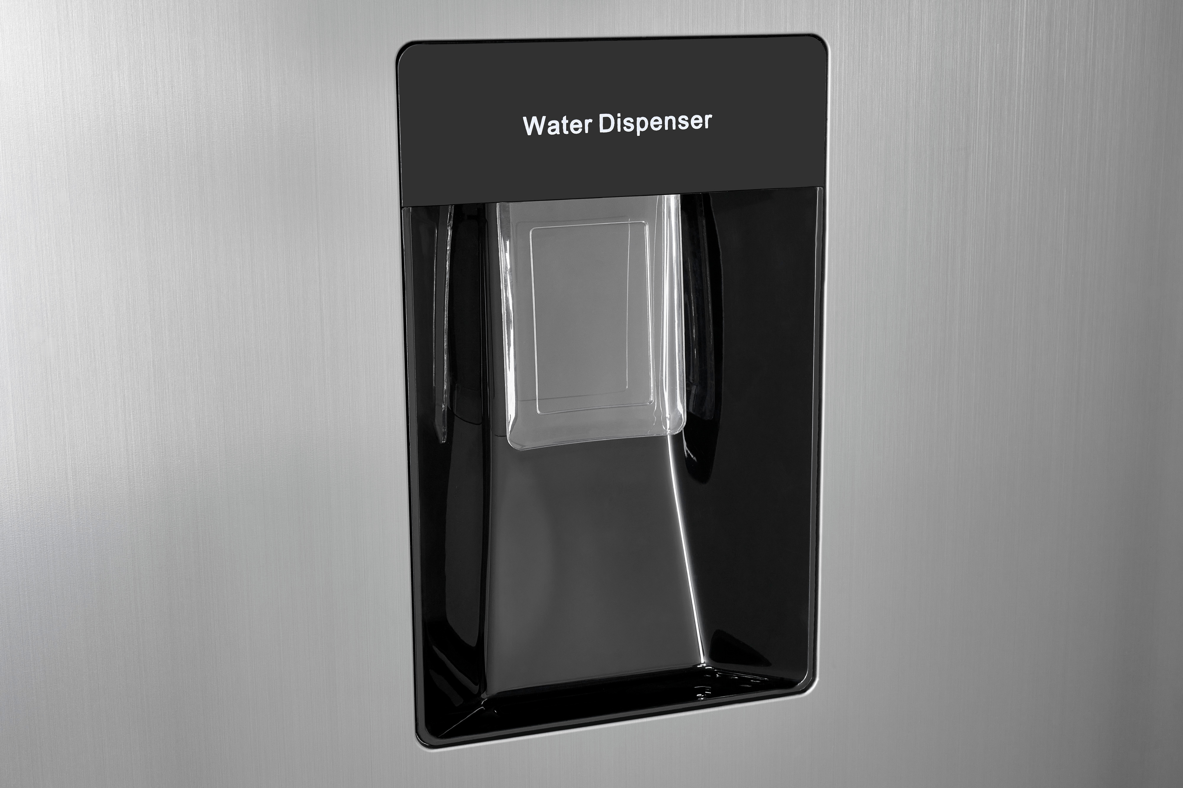Exquisit  KGC265-70-NF-WS-040C Kühl-Gefrierkombination – 251 Liter, Wasserspender, freistehend