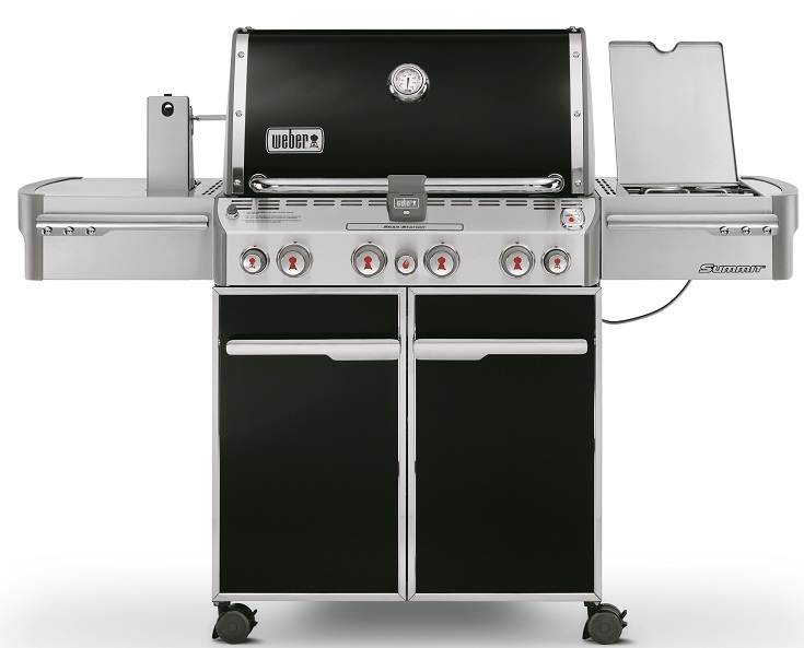 Weber Summit E-470 GBS Schwarz (7171079) Gasgrill
